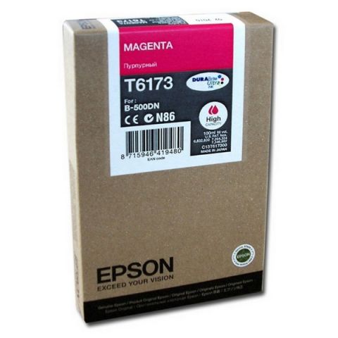 Epson Μελάνι Inkjet T6173 High Capacity Magenta (C13T617300) (EPST617300)