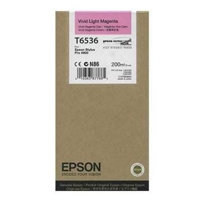 Epson Μελάνι Inkjet T6536 Vivid Light Magenta (C13T653600) (EPST653600)