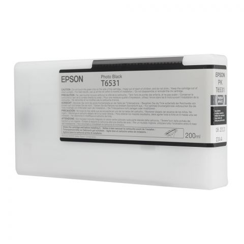 Epson Μελάνι Inkjet T6537 Black (C13T653700) (EPST653700)