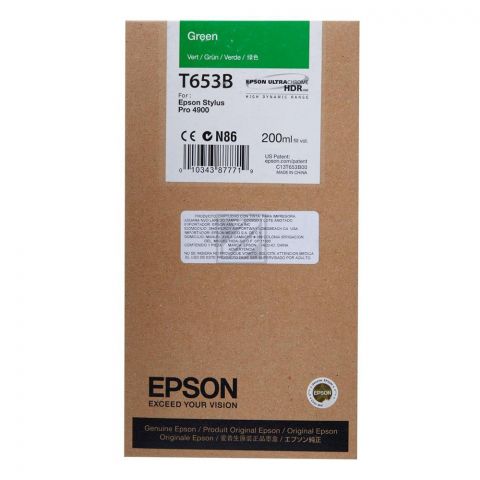 Epson Μελάνι Inkjet T653B Green (C13T653B00) (EPST653B00)