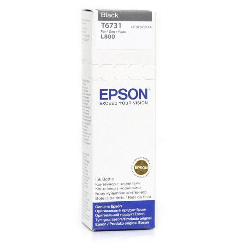 Epson Μελάνι Inkjet Bottle 70ml Black (C13T67314A) (EPST67314A)