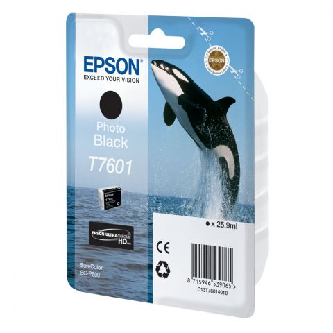 Epson Μελάνι Inkjet T7601 Photo Black (C13T76014010) (EPST760140)
