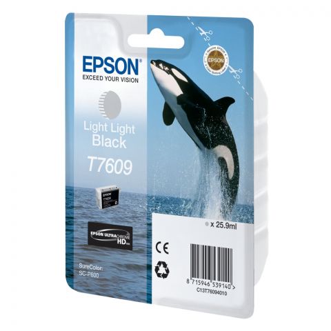 Epson Μελάνι Inkjet T7609 Light Light Black (C13T76094010) (EPST760940)