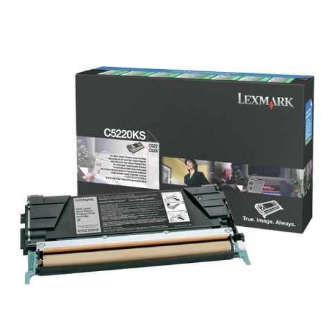 LEXMARK C522/524/530 BLACK TONER (4K) (C5220KS) (LEXC5220KS)