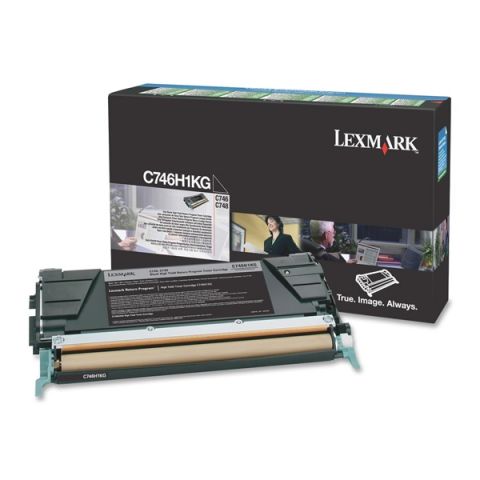 Toner Lexmark C746H1KG Black (C746H1KG) (LEXC746H1KG)