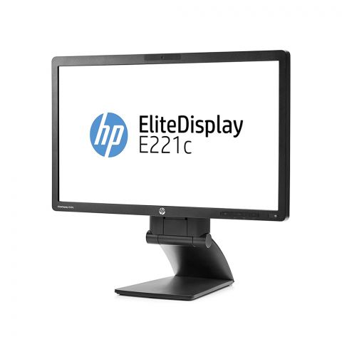Refurbished  HP EliteDisplay E221c 21.5-inch Webcam LED Backlit FHD Monitor