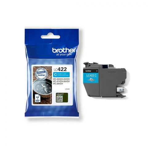 Brother Μελάνι Inkjet LC Cyan Cartridge (LC422C) (BROLC422C)