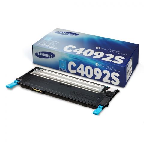 Samsung CLT-C506S Cyan Toner Cartridge (SU047A) (HPCLTC506S)