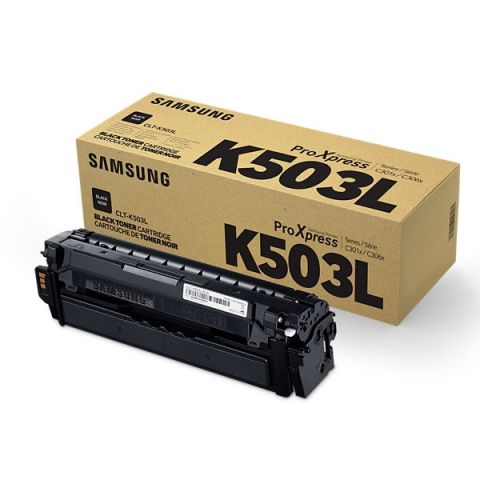 Samsung CLT-K503L H-Yield Blk Toner Cartridge (SU147A) (HPCLTK503L)