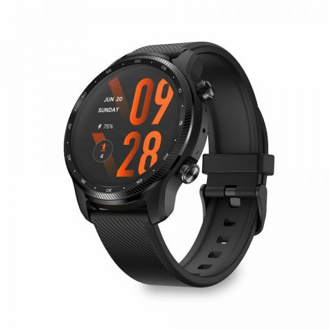 Ticwatch Pro 3 Ultra GPS Stainless Steel 48mm Smartwatch Black