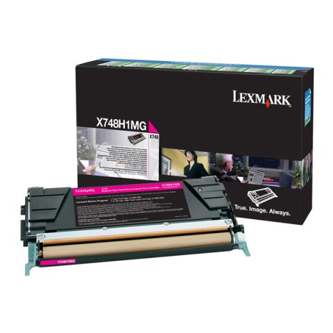 Toner Lexmark X748H1MG HC Magenta (X748H1MG) (LEXX748H1MG)