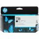 HP Μελάνι Inkjet No.738 130-ML Black DesignJet (498N4A) (HP498N4A)