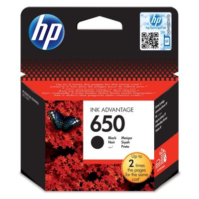 Hp CZ101AE Black  Inkjet Cartridge  650BK
