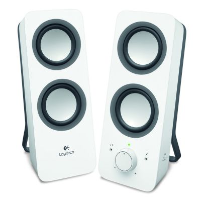 Logitech Z200 2.0 Speakers (White)