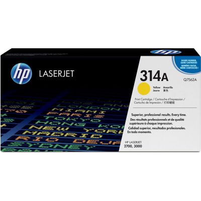 Hp Q7562A Yellow Laser Toner (3500 σελίδες) 314A
