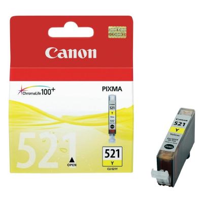 Canon 2936B001 Yellow Inkjet Cartridge  CLI-521 