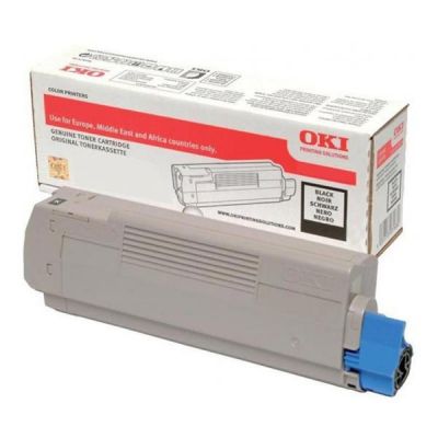 Oki 46490608 Black  Laser Toner  46490608