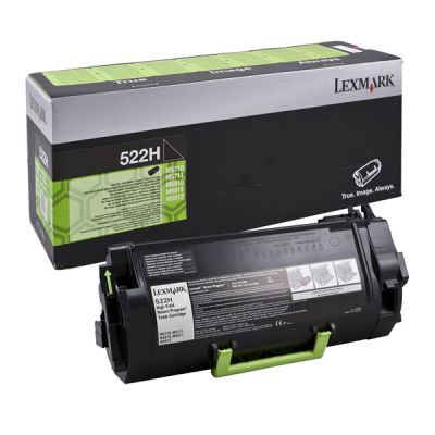 Lexmark 52D2H00 Black  Laser Toner  522H