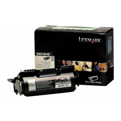 Lexmark 64016HE Black  Laser Toner  64016HE