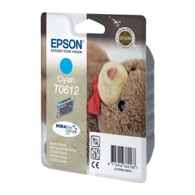 Epson C13T06124010 Cyan Inkjet Cartridge  T0612 