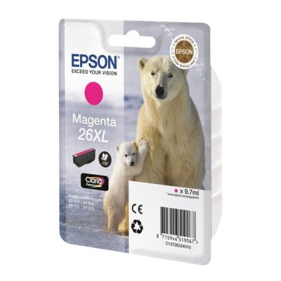 Epson C13T26334012 Magenta Inkjet Cartridge  T02633 
