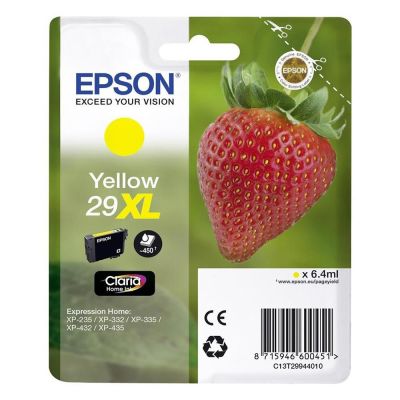 Epson C13T29944012 Yellow Inkjet Cartridge  T02994 