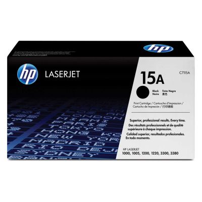 Hp C7115A Black  Laser Toner  15A