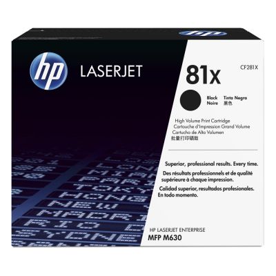 Hp CF281X Black  Laser Toner  81X