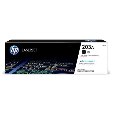 Hp CF540A Black  Laser Toner  203A