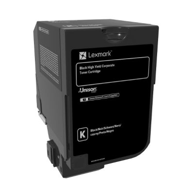 LEXMARK CX725 BLACK RET. P. TONER CRTR HC (84C2HK0) (LEX84C2HK0)