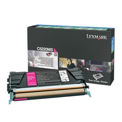 LEXMARK C522/524/530 MAGENTA TONER (3K) (C5220MS) (LEXC5220MS)