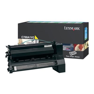 LEXMARK C780/782 YELLOW TONER (6k) (C780A1YG) (LEXC780A1YG)