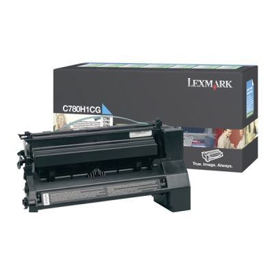 LEXMARK C780/782 HC CYAN TONER (10k) (C780H1CG) (LEXC780H1CG)