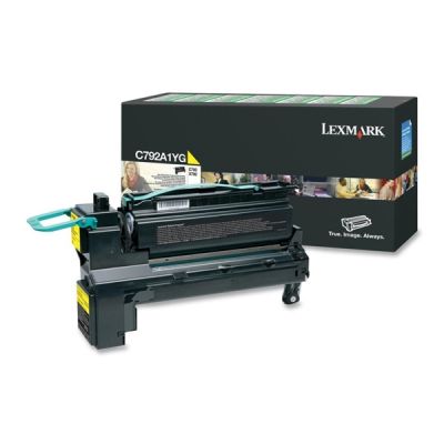 LEXMARK C792/X792 YELLOW TONER (6k) (C792A1YG) (LEXC792A1YG)