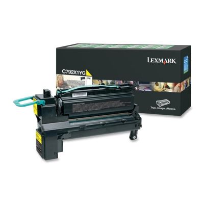 LEXMARK C792 YELLOW EXTRA HC TONER (20k) (C792X1YG) (LEXC792X1YG)