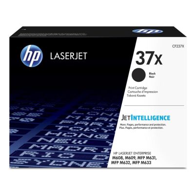 HP 37X LaserJet Black Toner HC (25k) (CF237X) (HPCF237X)