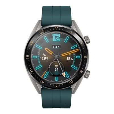 Watch Huawei Watch GT Active Titanium Grey - Dark Green Strap (FTN-B19S) (HUAFTN-B19S)