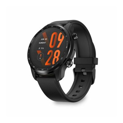 Ticwatch Pro 3 Ultra Stainless Steel 48mm Αδιάβροχο Smartwatch με Παλμογράφο (Shadow Black)