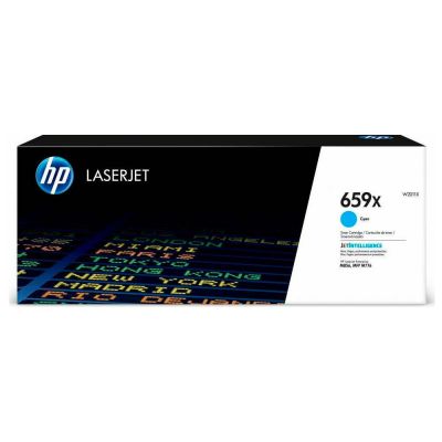 HP 659X Original LaserJet Toner Cartridge Cyan HC (W2011X) (HPW2011X)