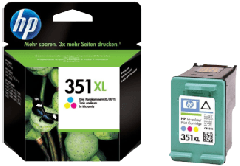 Hp CB338EE Color Inkjet Cartridge  351XL