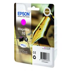 Epson Μελάνι Inkjet No.16 Magenta (C13T16234012) (EPST162340)
