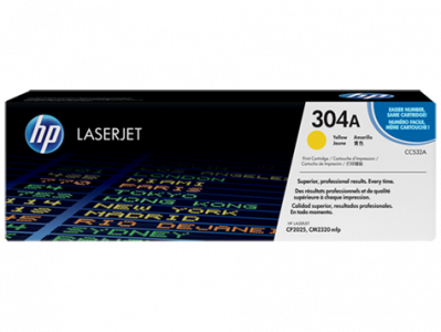 Hp CC532A Yellow Laser Toner  304A
